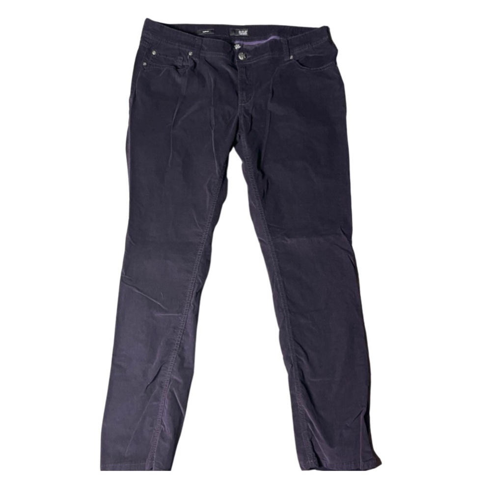 a.n.a eggplant corduroy skinny jeans 16